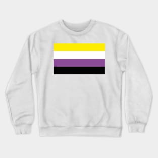 Non-Binary Pride Flag Crewneck Sweatshirt